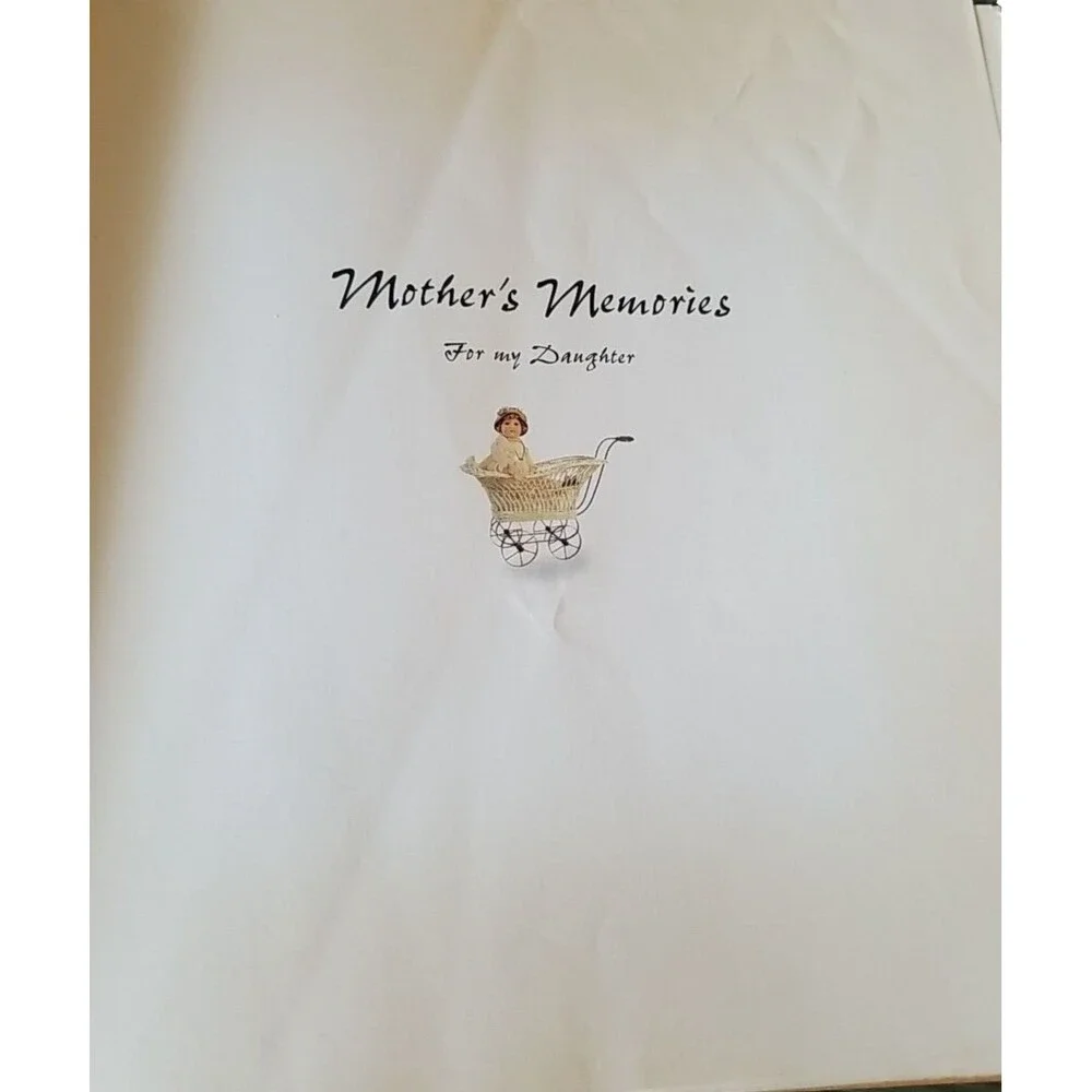 Mother's Memories for My Daughter-Book New Unused- Beautiful Sentimental